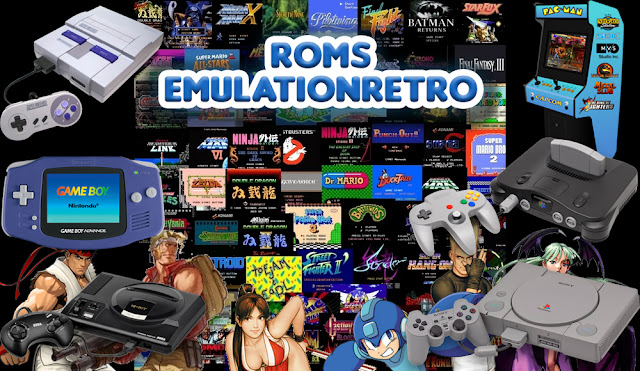 Pacote de Roms para EmulationStation/RetroArch - Download